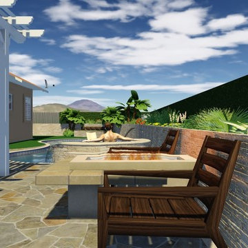 Tropical Backyard