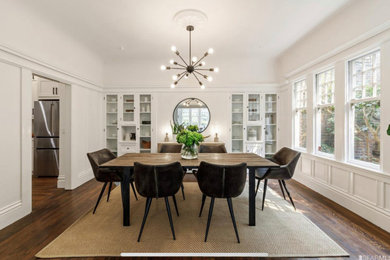 Trendy dining room photo in San Francisco