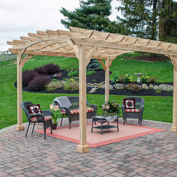 10&times;12 Wood Pergola Kit - Products