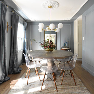 Woodland Blue Dining Room