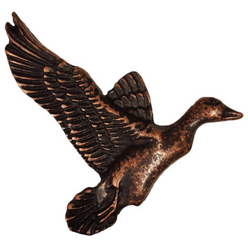 Mallard Duck Cabinet Knob, Oil Rubbed Bronze
