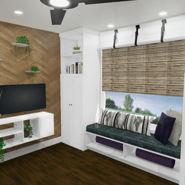 #InProgress #KaleidoscopeClient Meditation Room