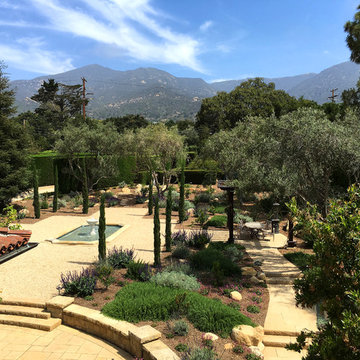 Formal Mediterranean Garden