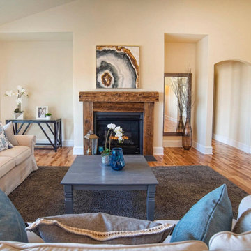 SOLID BIRCH HARDWOOD IN MODERN FARMHOUSE - 2018