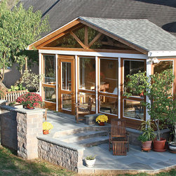A-Frame Screened Porch - Awnings