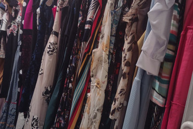 Before and After DL Closet Organization Project