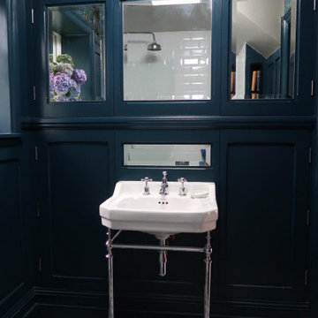 Chamfered Oast house Bathroom, Nutley