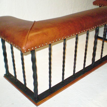 Family room bench, New Canaan CT