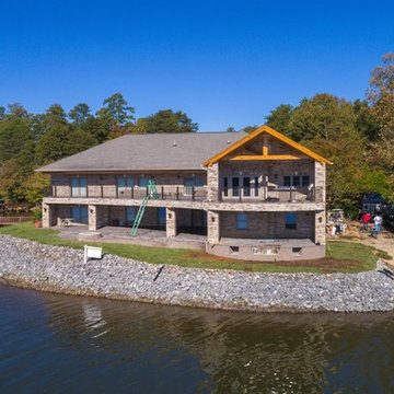 Massive Lakefront Deck