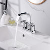 Luxier MSC14-T Single-Handle Bathroom Faucet With Drain, Chrome