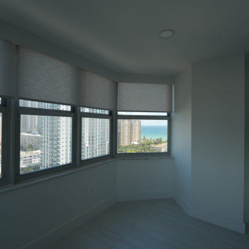 Shades Half Down, City Side - Private Residence, Hallandale Beach