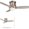 MinkaAire Concept II - Outdoor 3 Blade 52" Flushmount Outdoor Ceiling Fan - Ligh