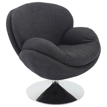 Strand Leisure Accent Chair in Anthracite Fabric