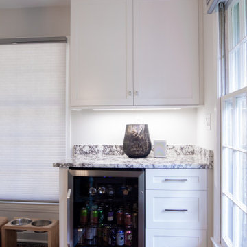 Colonial Village Kitchen and Living Room Renovation