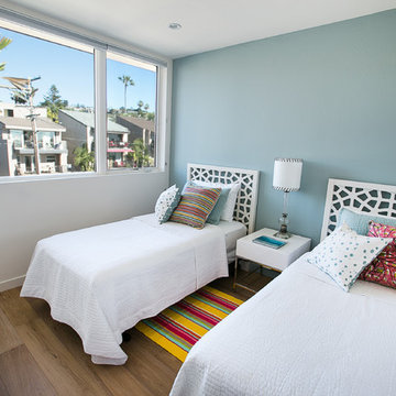 La Jolla Beach Penthouse Interior Color Palette