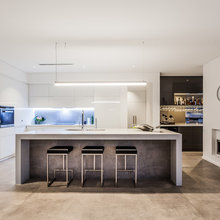 Concrete Kitchen Island & Worktops
