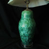 Crystalline Glazed Porcelain Lamp