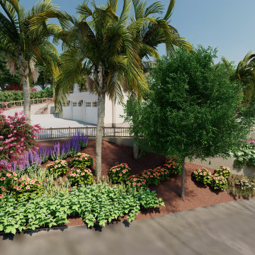 Modern Mediterranean 3D rendering