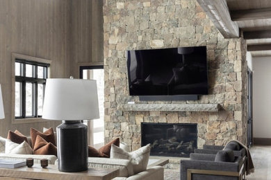 Inspiration for a living room remodel in San Diego