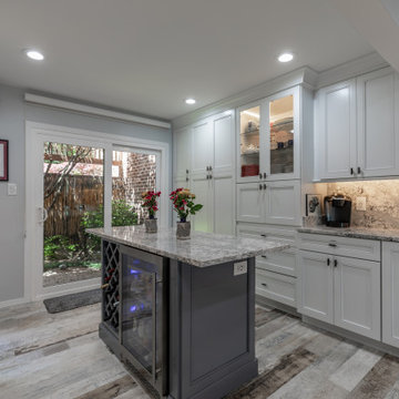 Galley Kitchen Transformed into Gem of the House in Reston VA