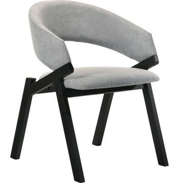 Talulah Chair (Set of 2) - Gray, Black