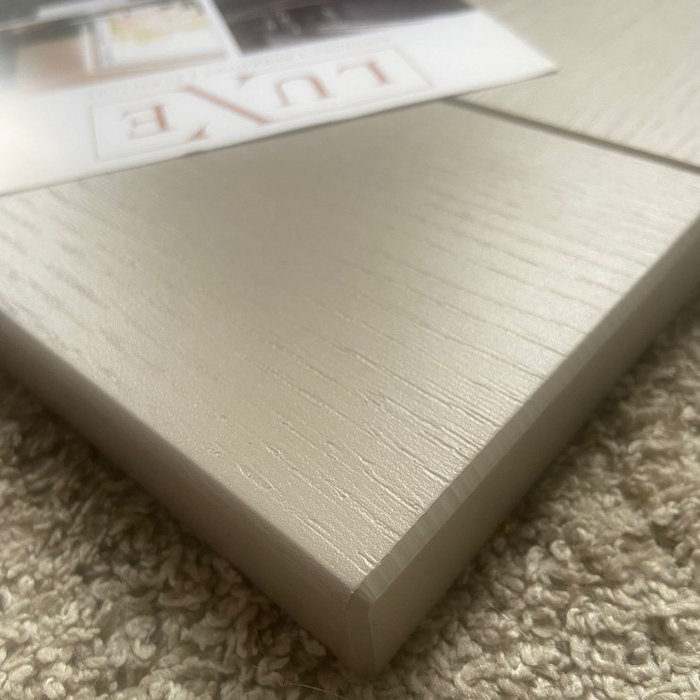 5 piece vinyl wrapped shaker door