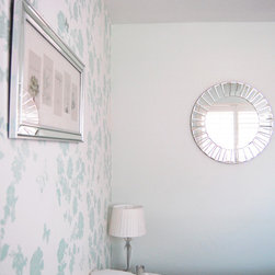 Pretty Flower Wallpaper, Bedroom Feature Wall - Wallpaper