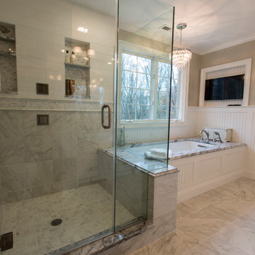 Marble Master Bath in Oxford