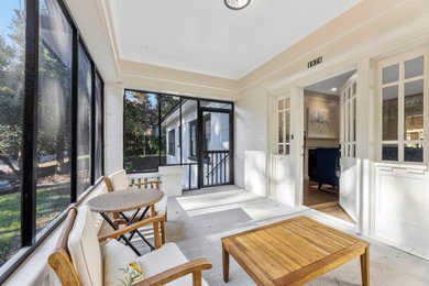Inspiration for a timeless porch remodel in Atlanta