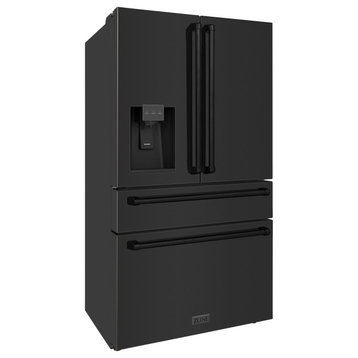 36" 21.6 Cu.Ft. Freestanding French Door Refrigerator With Water & Ice Dispenser