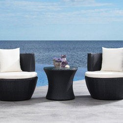 PICCOLO Outdoor Balcony Suite - Outdoor Lounge Sets