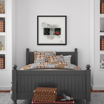 "Gamer I" Framed Painting Print