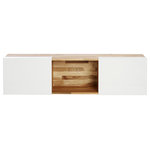 LAXseries - LAXseries 3X Wall Mounted Shelf, White - The piece that started it all and is still the most loved today is the 3X Shelf. .