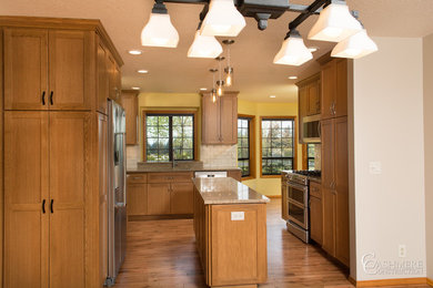 Kitchen photo in Portland