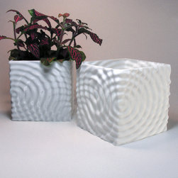 3D Printed Desk Planters - Decorative Boxes