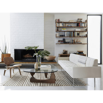 Modern Coffee Tables with Lucite Acrylic Legs
