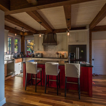 Timber Frame Barn House