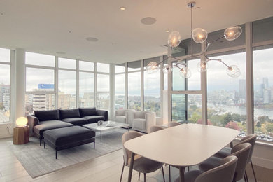 Trendy home design photo in Vancouver