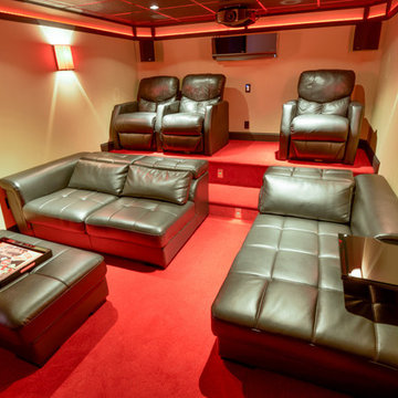 Basement Remodel LED Strip Lights