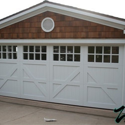 Traditional Wood Garage Doors - Carriage Design - Garage Doors And Openers