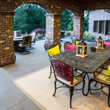 Painted Cement Patios