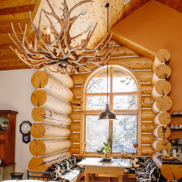 Evergreen Log Home Kitchen Renovation