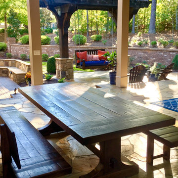 Emerson Trestle | Outdoor Dining Table