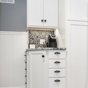 Elegant White Kitchen Remodel