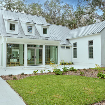 Expansive Rear Windows with Waterfront Views