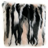 Plutus Fancy Animal Faux Fur Luxury Throw Pillow, 20"x20"