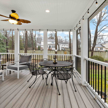 Gorgeous Reston Kitchen & Screened Porch Remodel