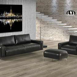 4065 MH Modern Leather Sofa - Sofas