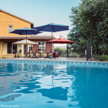 Hudson, WI Semi-In Ground Pool