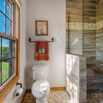 Rustic Master Bath in Louisville